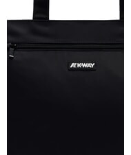 KWAY ELLIANT Shopping bag with pocket black pure - Women’s Bags - 3