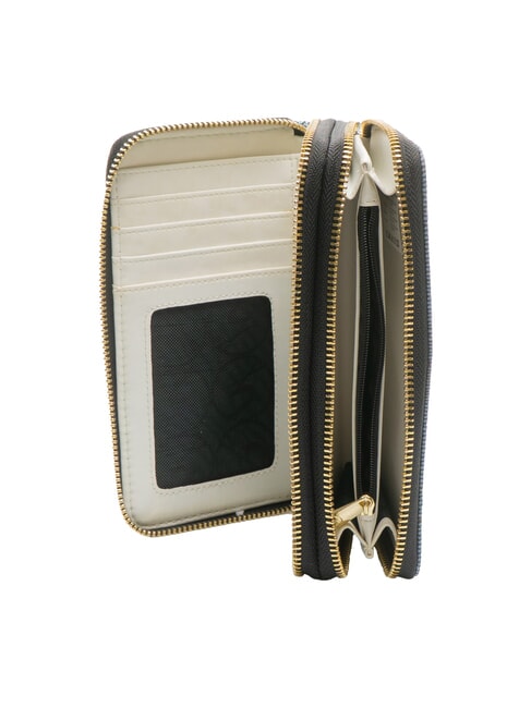 PLANETARIUM Large double zip wallet moon/white - Women&rsquo;s Wallets