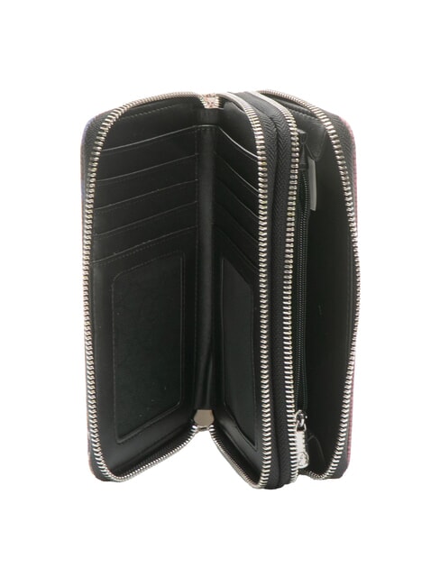 PLANETARIUM Large double zip wallet night/black - Women’s Wallets