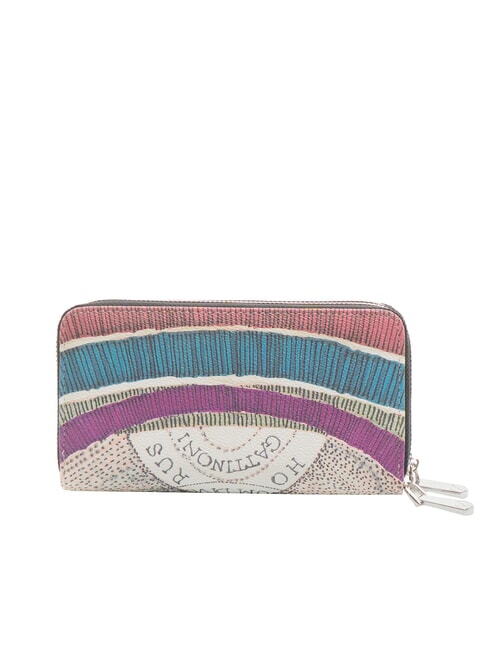 PLANETARIUM Large double zip wallet night/black - Women’s Wallets