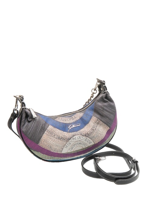 PLANETARIUM Crescent hobo bag with shoulder strap night/black - Women’s Bags