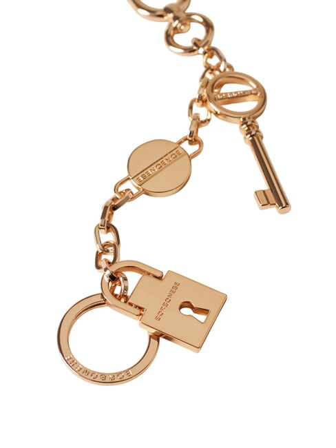 KEYRING  Metal keychain light gold free - Key holders