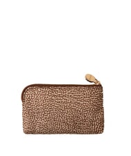 BORBONESE CLASSICA Coin case with key ring Beiger sea - Key holders - 2