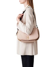 BORBONESE CAHIER  Shoulder bag sand/natural op - Women’s Bags - 5