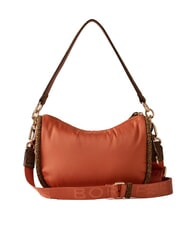 BORBONESE CAHIER  Shoulder bag, with shoulder strap tangerine/natural op - Women’s Bags - 3