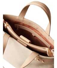 BORBONESE ARMOR  Handbag, with shoulder strap sand - Women’s Bags - 4