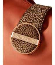 BORBONESE ECLIPSE  Shoulder bag, with shoulder strap tangerine/natural op - Women’s Bags - 4