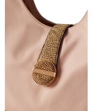 BORBONESE ECLIPSE Hobo Shoulder bag sand/natural op - Women’s Bags - 4