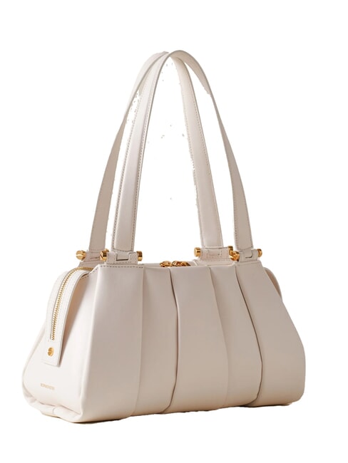 L ECLAIR  Shoulder bag, in leather white - Women’s Bags
