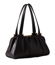 BORBONESE L ECLAIR  Shoulder bag, in leather Black - Women’s Bags - 2