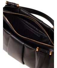 BORBONESE L ECLAIR  Shoulder bag, in leather Black - Women’s Bags - 4