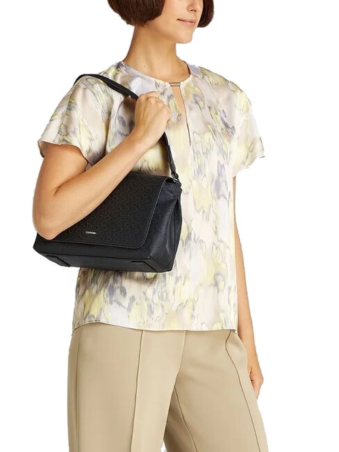 CK MUST Shoulder bag with flap ck black - Women’s Bags