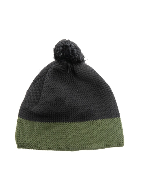 TURNER Hat with cuff and pom pom black soldier - Hats