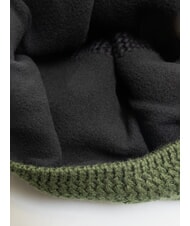 COLMAR TURNER Hat with cuff and pom pom black soldier - Hats - 3