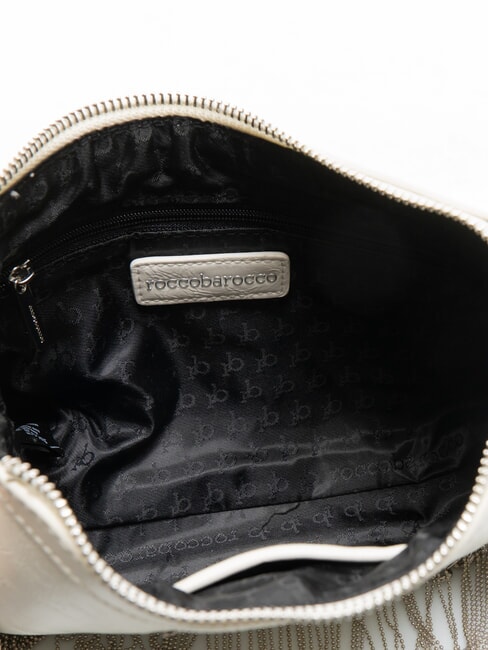 FRINGES Bag with handle and shoulder strap white - Women&rsquo;s Bags