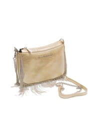 ROCCOBAROCCO FRINGES Bag with handle and shoulder strap gold - Women’s Bags - 2