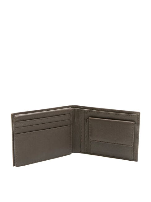VERTIGO Leather wallet flap cc and coin purse dark brown - Men&rsquo;s Wallets