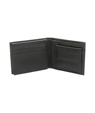 ROCCOBAROCCO VERTIGO Leather wallet flap cc and coin purse black - Men’s Wallets - 3