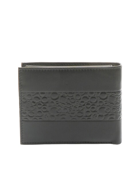 VERTIGO Leather wallet flap cc and coin purse black - Men’s Wallets