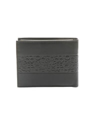 ROCCOBAROCCO VERTIGO Leather wallet flap cc and coin purse black - Men’s Wallets - 4