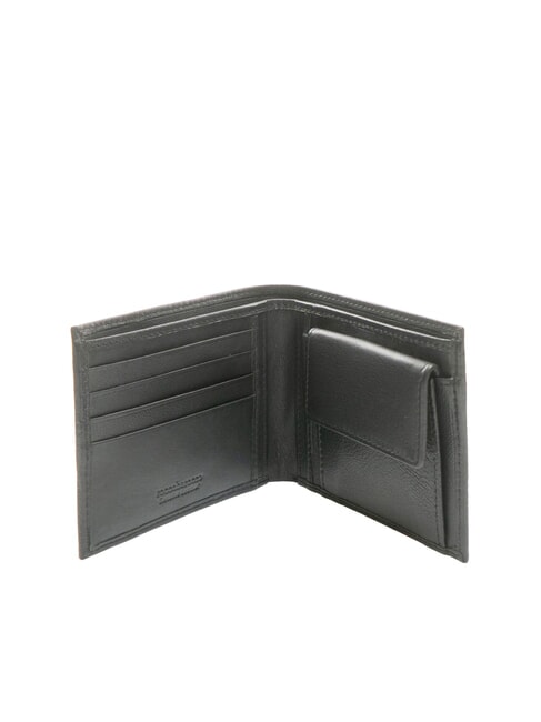 VERTIGO Leather wallet with coin purse black - Men’s Wallets