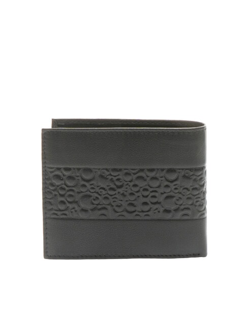 VERTIGO Leather wallet with coin purse black - Men’s Wallets