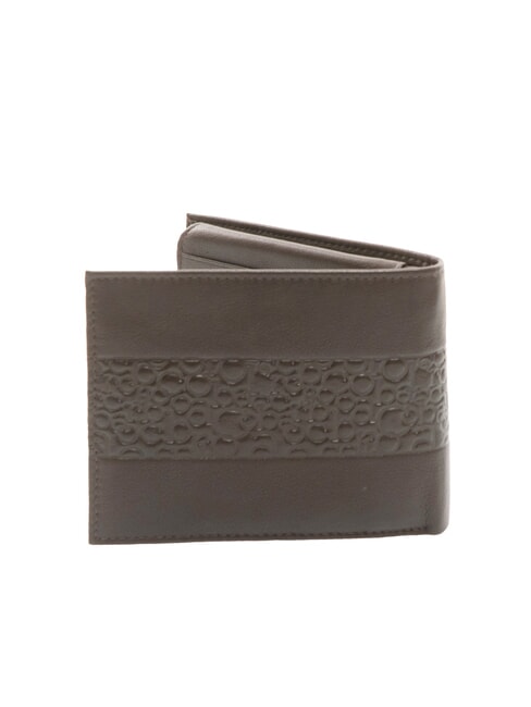 VERTIGO Leather wallet with flap dark brown - Men&rsquo;s Wallets