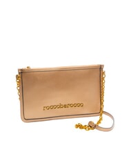 ROCCOBAROCCO SOPHIE Metallic effect flat bag - Women’s Bags