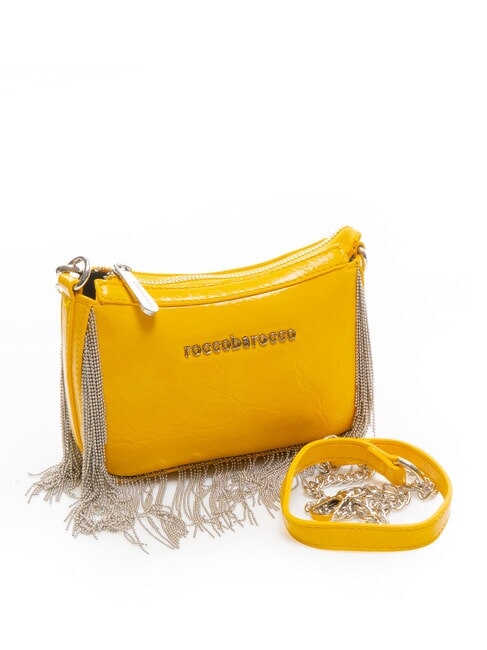 FRINGES Shoulder bag with fringes yellow - Women&rsquo;s Bags