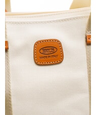 BRIC&rsquo;S SORRENTO LUDOVICA Canvas Handbag Shopping Bag PANNA - Women&rsquo;s Bags - 4