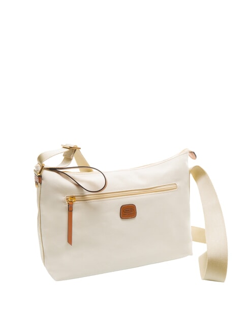 SORRENTO MARTA Large Canvas Shoulder Bag PANNA - Women’s Bags