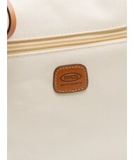 BRIC’S SORRENTO MARTA Large Canvas Shoulder Bag PANNA - Women’s Bags - 3