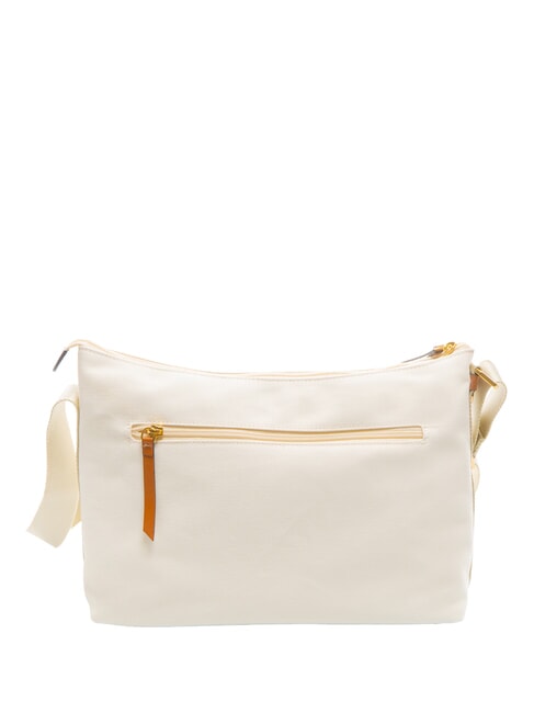 SORRENTO MARTA Large Canvas Shoulder Bag PANNA - Women’s Bags