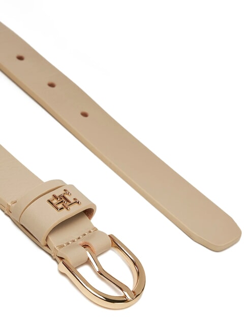 ESSENTIAL EFFORTLESS Leather Belt Made in Italy sugarcane - Belts