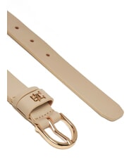 TOMMY HILFIGER ESSENTIAL EFFORTLESS Leather Belt Made in Italy - Belts