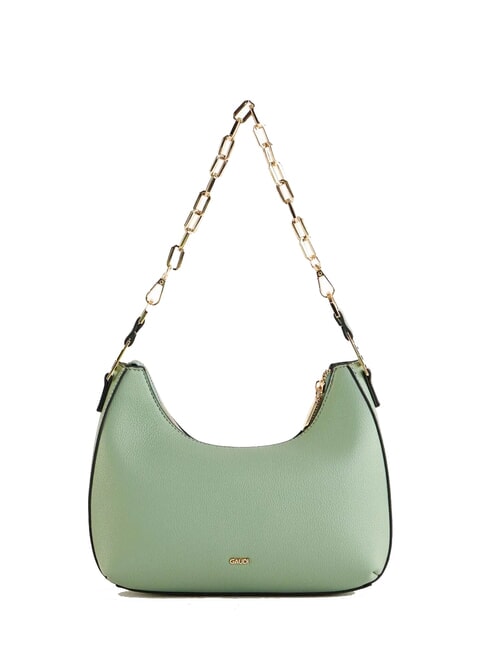 DORIS Shoulder bag with metal logos marine / white - Women’s Bags