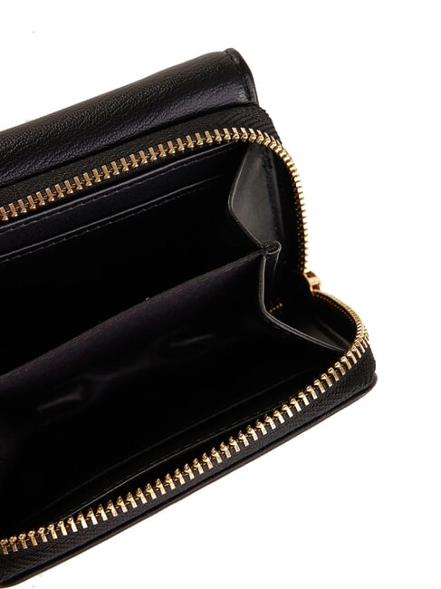 DELFY Compact coin purse wallet BLACK - Women&rsquo;s Wallets