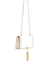 GAUD&Igrave; DIVA Shoulder bag with studs white - Women&rsquo;s Bags - 2