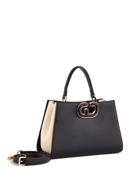 DEMY S Small color block handbag BLACK - Women’s Bags