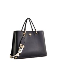 GAUDÌ BEA SUMMER Handbag with animalier shoulder strap BLACK - Women’s Bags - 2