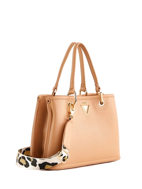 BEA SUMMER S Small bag with animalier shoulder strap sand - Women&rsquo;s Bags