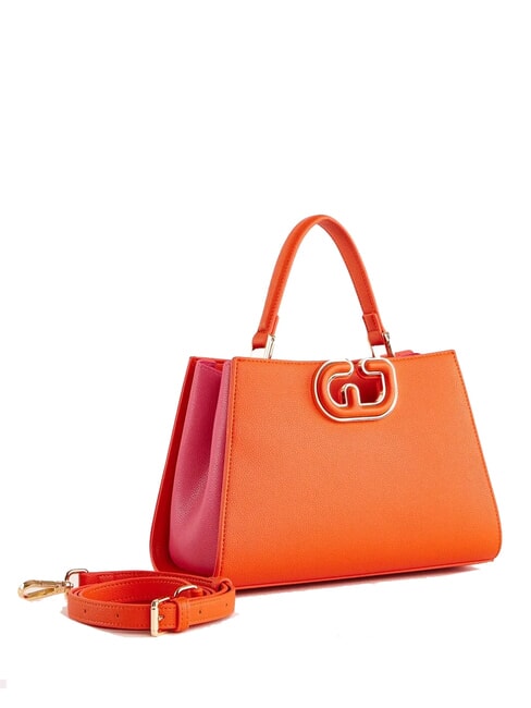 DEMY S Small color block handbag orange - Women&rsquo;s Bags