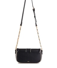 GAUDÌ DIANA Bag with flap and chain shoulder strap BLACK - Women’s Bags - 3