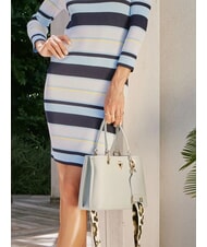 GAUD&Igrave; BEA SUMMER S Small bag with animalier shoulder strap azul - Women&rsquo;s Bags - 4