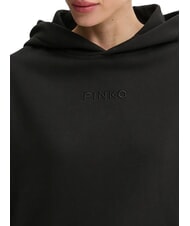 PINKO MAKAMBA Hoodie black limousine - Women's Sweatshirts - 3