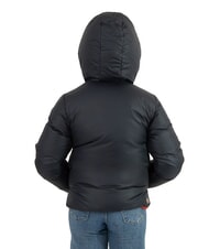 COLMAR E CONCRETE Reversible down jacket with hood hero navy blue - Baby Jackets - 7