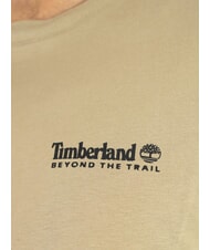TIMBERLAND ASOS DESIGN 4 Cotton T-shirt with back print lemon pepper - T-shirt - 2