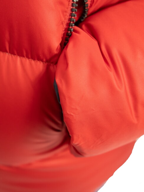 E CONCRETE Reversible down jacket with hood hero navy blue - Baby Jackets