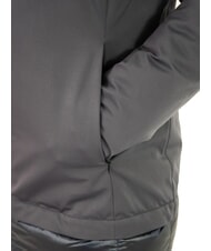 COLMAR PURENESS Bi-material down jacket with hood navy blue - Women's down jackets - 3