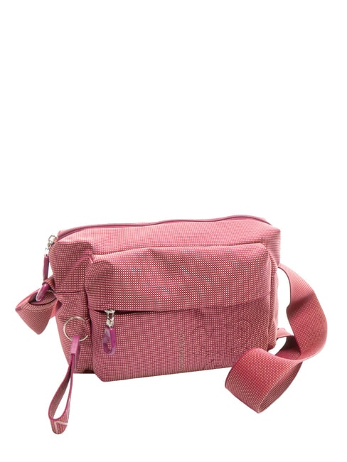 MD20 Small shoulder bag in fabric raspberry rose - Women’s Bags